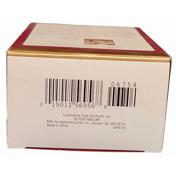 Hallmark Keepsake NASCAR Dale Earnhardt Christmas Ornament 2000 Collectible Race - Picture 5 of 5